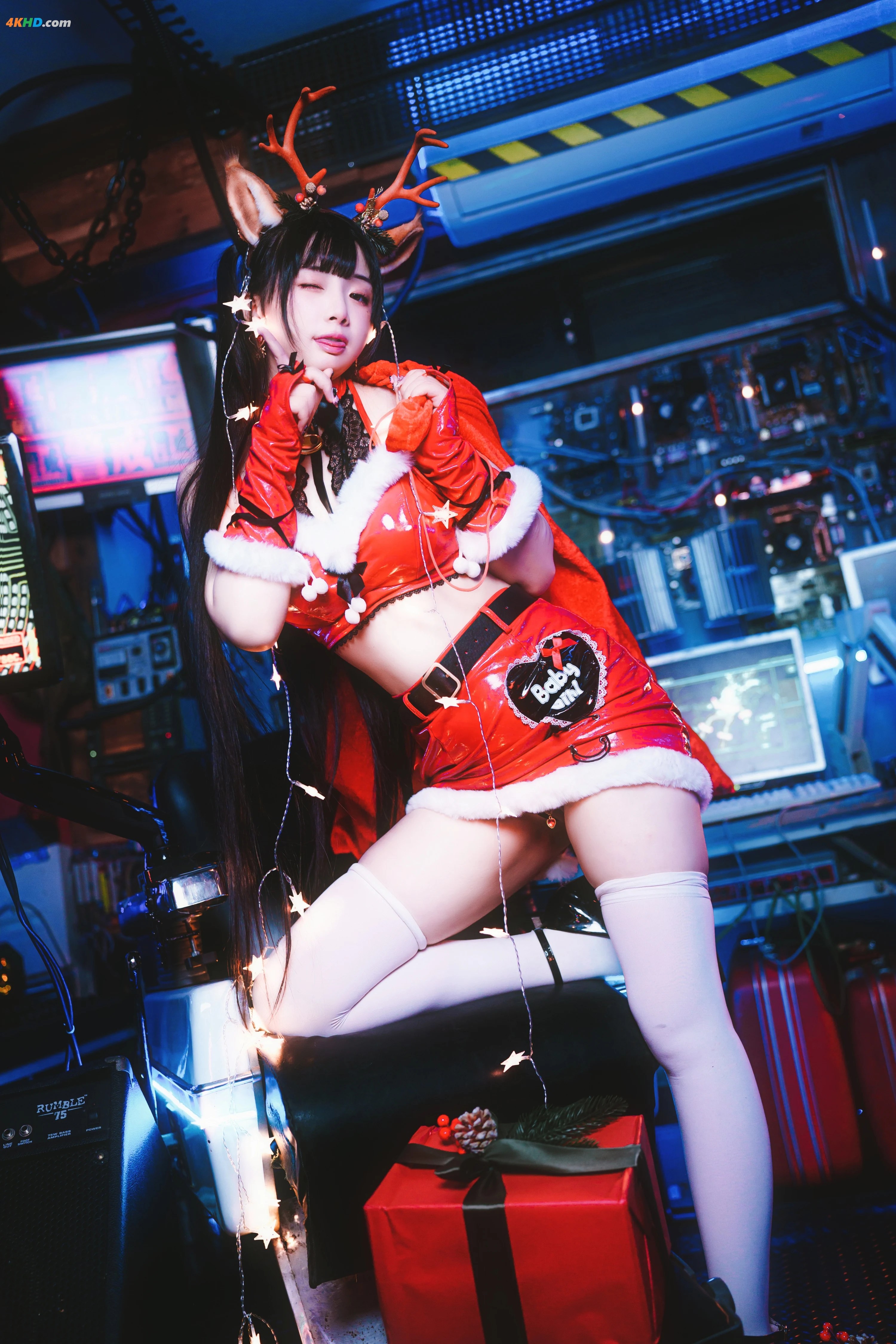cosplay 落落Raku Dear Deer[ 437MB-63photos]